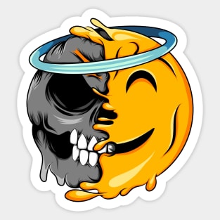 Angel Zombie Emoji Sticker